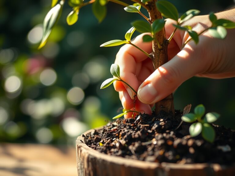 9 Trunk-Support Steps for Repotting a Money Tree